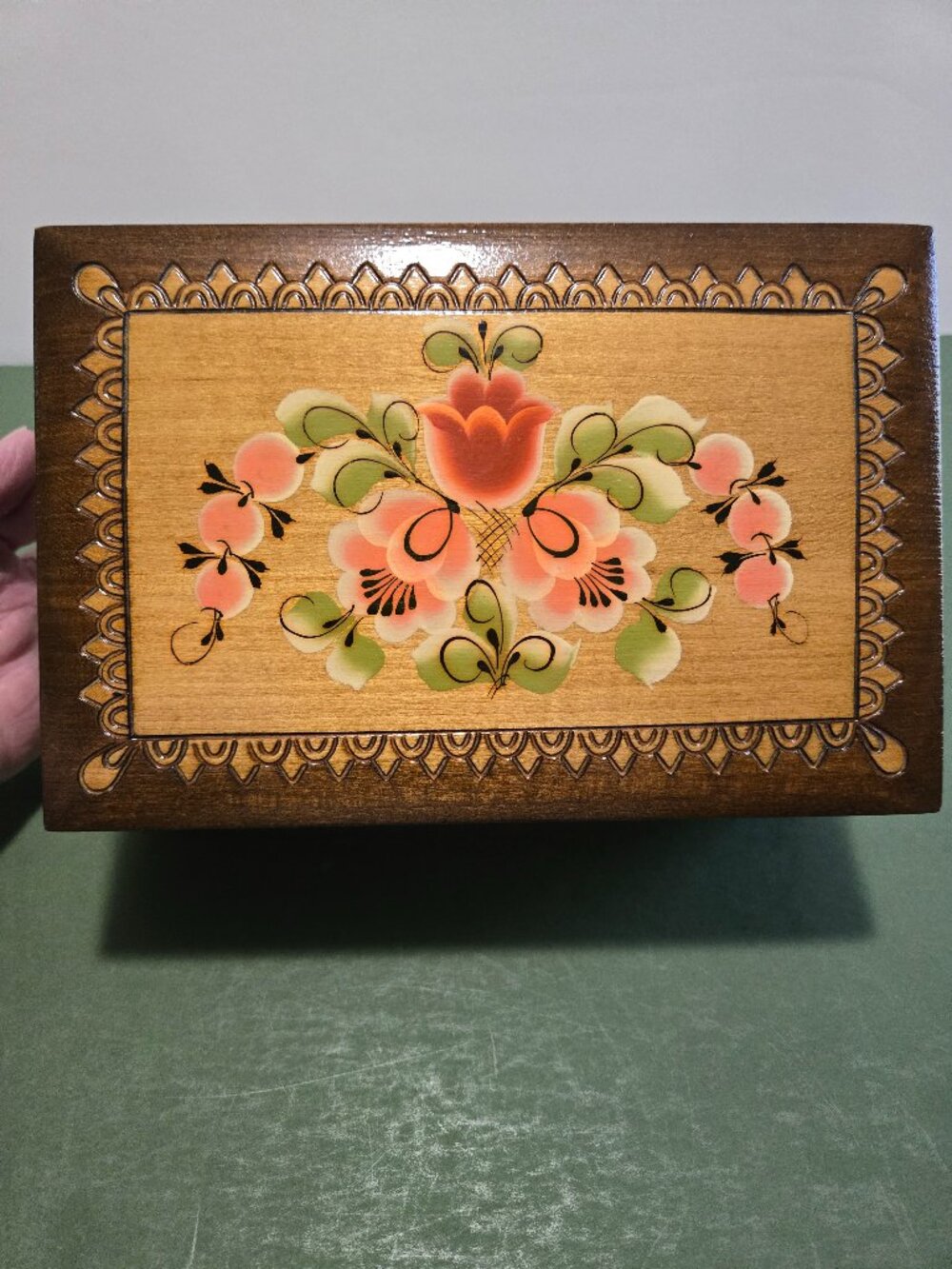 Wooden Keepsake Box